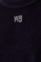 Hotfix Logo Sweatshirt In Velour